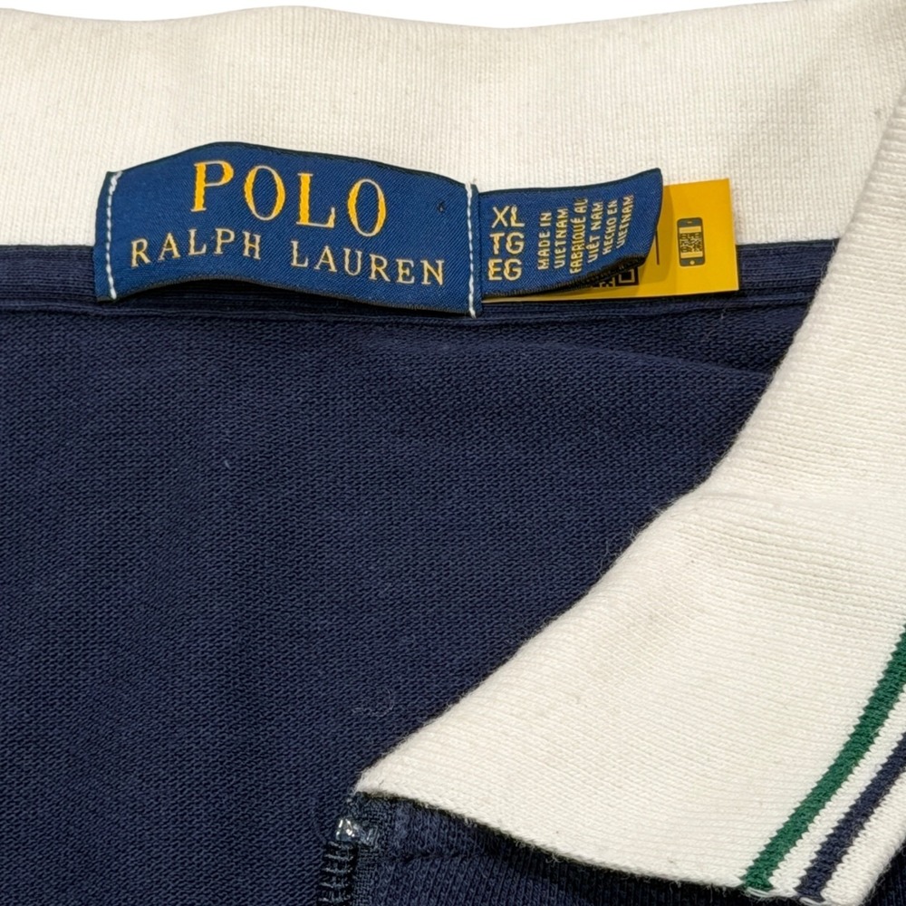 Polo Ralph Lauren Men Track Jacket New XL Navy Blue Bayport Monogram Tennis - Picture 4 of 11